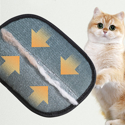 Pet Hair Remover Glove — Reusable Fur Removal Mitt for Cats & Dogs