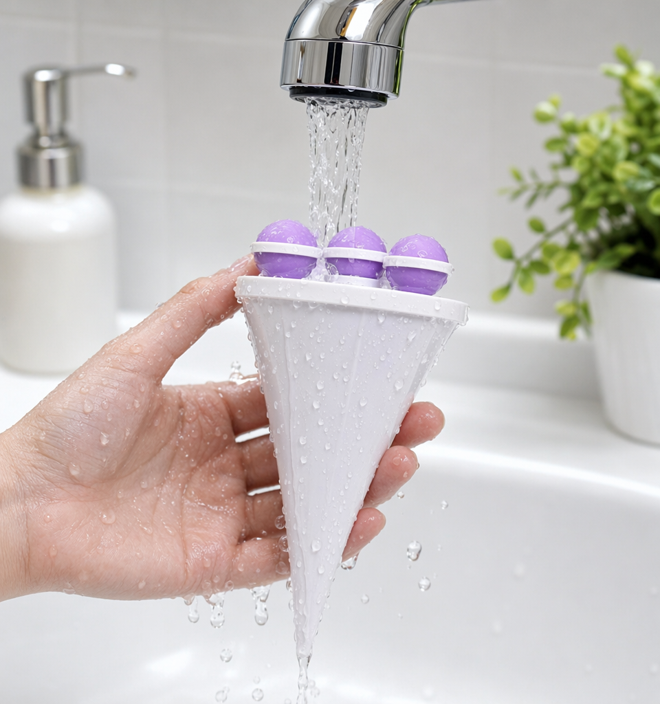 Pet Hair Catcher for Washing Machine — Reusable Laundry Fur Remover (3-Pack)